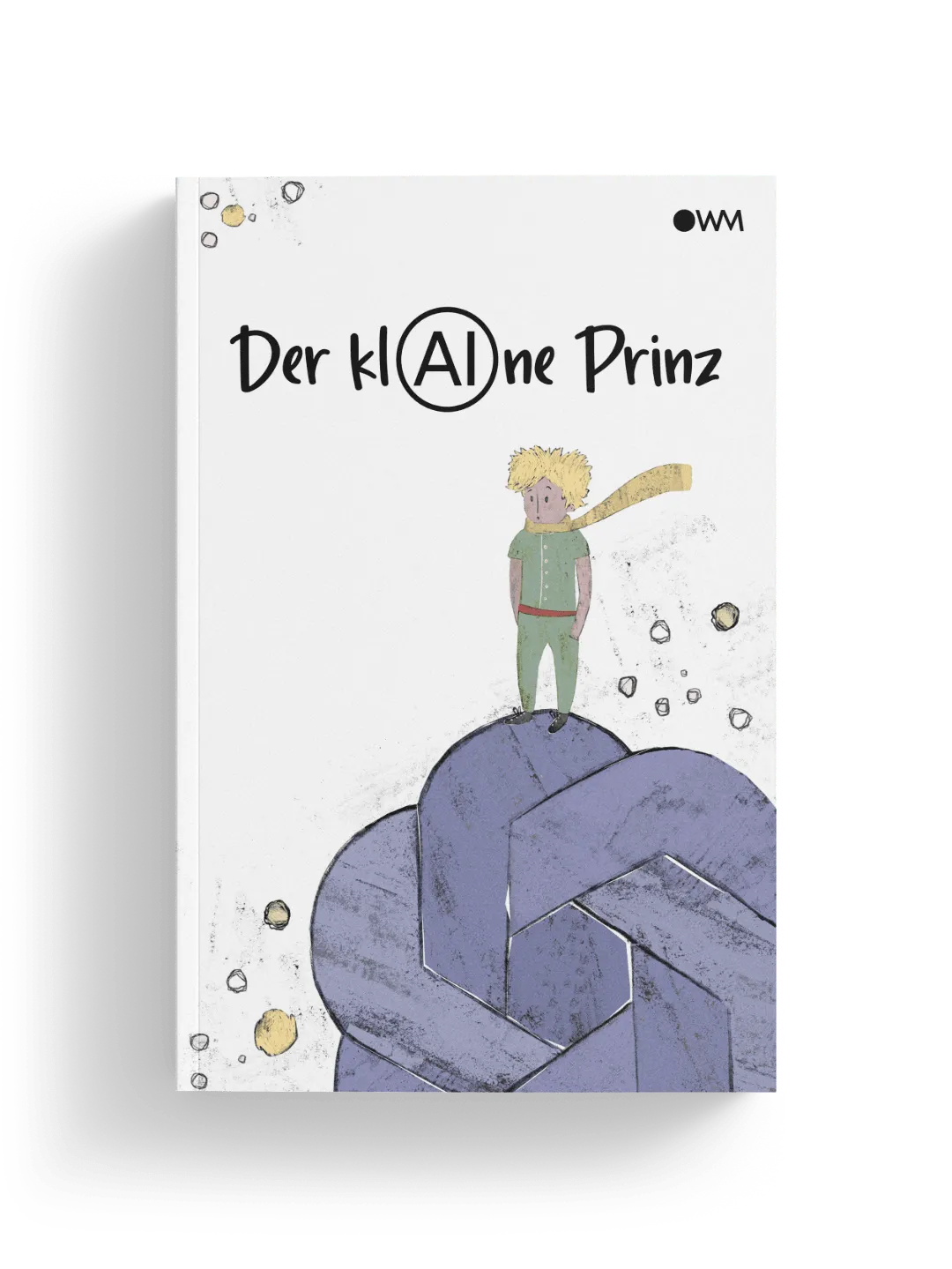 Der klAIne Prinz – Mockup Buchtitel/-cover